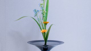 生花正風体-三種生- 佐藤 池坊いけばな華道教室